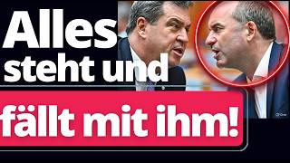 aiwanger hammer koalition in bayern