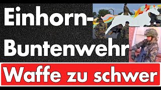 bundeswehr gewehr zu schwer wo ist