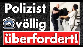ein mann ohne messer ueberfordert