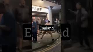 england migrant macht an disko tuer