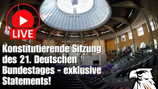 live konstitutierende sitzung des 21