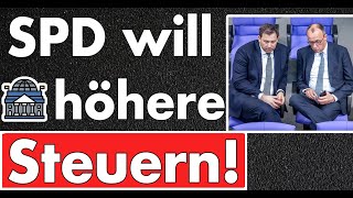 steuererhoehung statt sparen