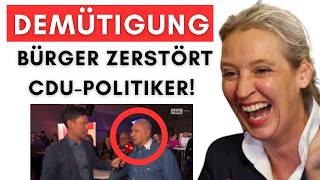 wuetender buerger zerstoert arroganten