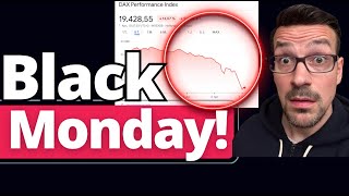 der dax kracht zusammen wir sind