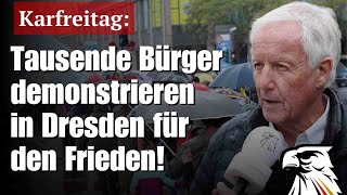 karfreitag tausende buerger