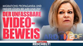 video beweis faeser lacht ueber zahlen