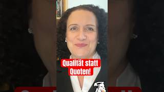wir brauchen qualitaet statt quoten