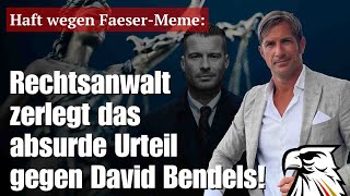 haft wegen faeser meme rechtsanwalt