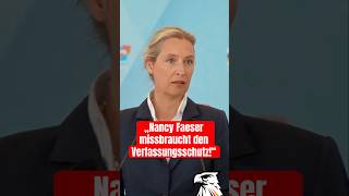 nancy faeser missbraucht den